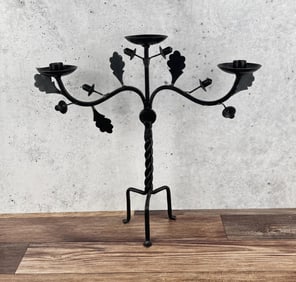 Wrought Iron Candelabra