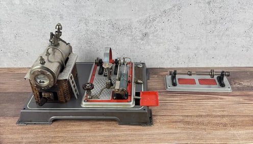 Wilesco Steam Engine Power Plant Toy