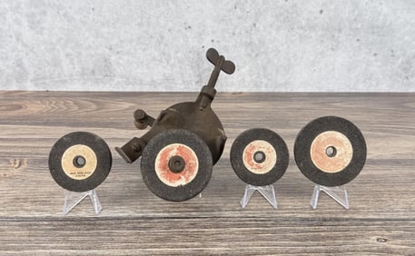 Antique Table Mounted Bench Grinder