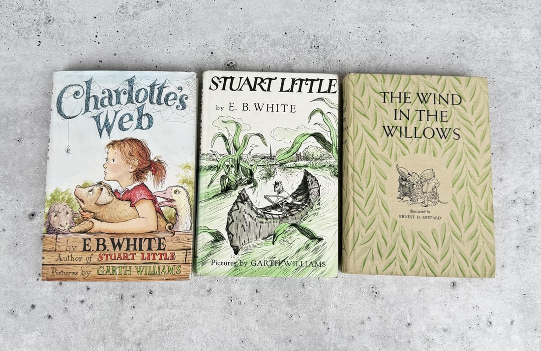 Charlotte's Web Wind in the Willows Stuart Little: Nice grouping.