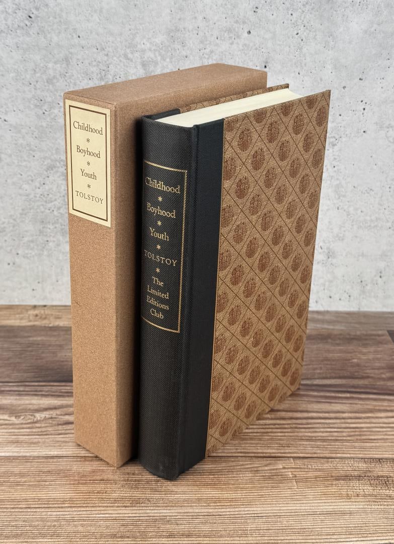 Childhood Boyhood Youth Illustrator Signed: Leo Tolstoy, 1972. Limited Editions Club 481 of 1500. Provenance- from the estate of former Ford Motor Company CEO Donald E. Petersen.