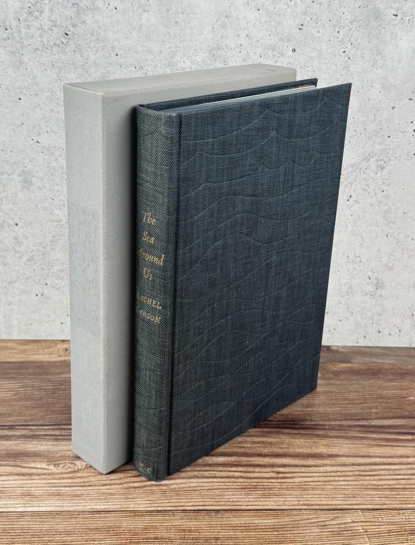 The Sea Around Us Photographer Signed: Rachel L. Carson, 1980. Limited Editions Club 1582 of 2000. Provenance- from the estate of former Ford Motor Company CEO Donald E. Petersen.