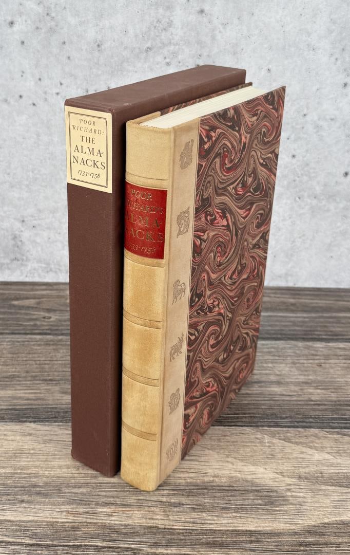 Poor Richard The Almanacks 1733 to 1758 Signed (1 of 9)