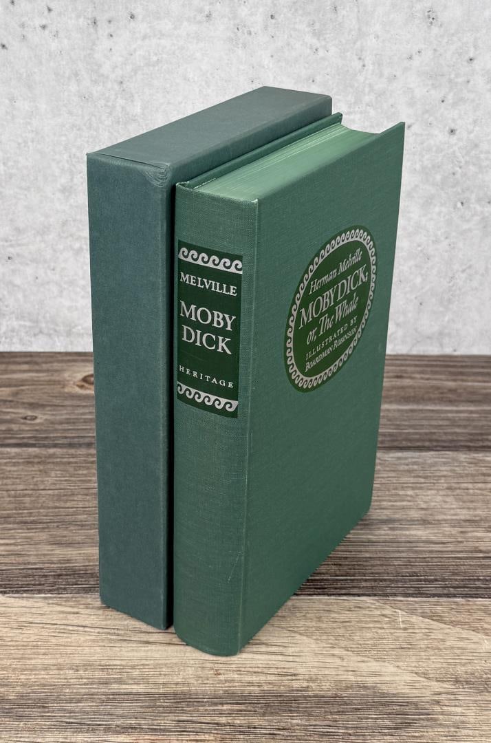 Moby Dick: Herman Melville, 1943. Heritage Press edition.
