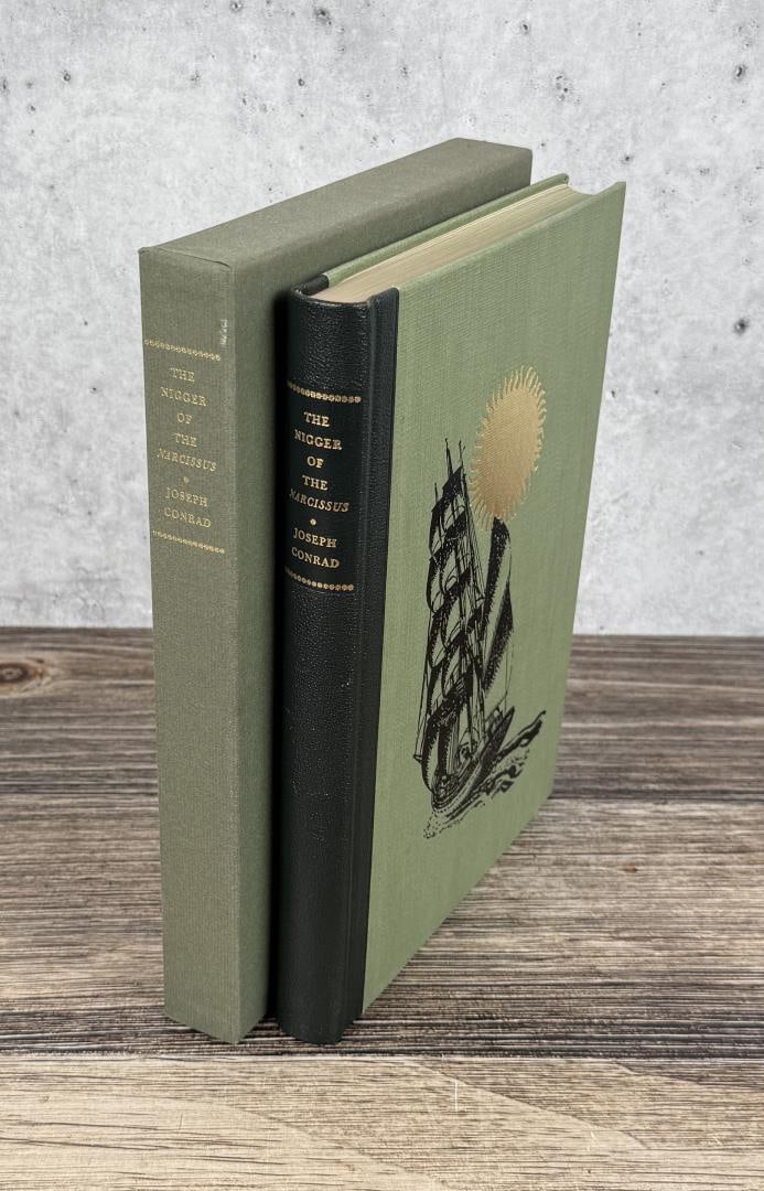 The Nigger Of The Narcissus Illustrator Signed: Joseph Conrad, 1965. Limited Editions Club 1154 of 1500. Provenance- from the estate of former Ford Motor Company CEO Donald E. Petersen.
