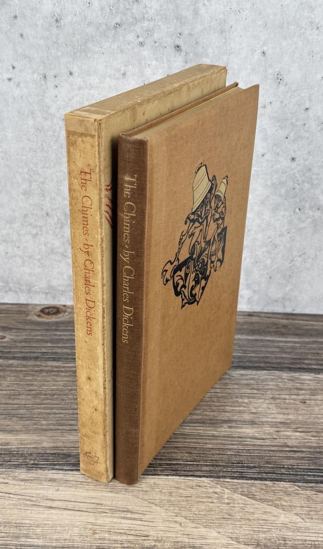 The Chimes Arthur Rackham Illustrator Signed: Charles Dickens, 1931. Limited Editions Club 547 of 1500. Illustrator signed. Provenance- from the estate of former Ford Motor Company CEO Donald E. Petersen.