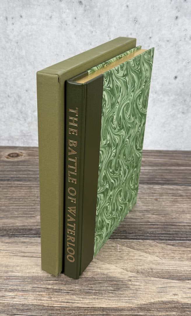 The Battle Of Waterloo Drew Middleton Signed: Victor Hugo, 1977. Limited Editions Club 313 of 1600. Provenance- from the estate of former Ford Motor Company CEO Donald E. Petersen.