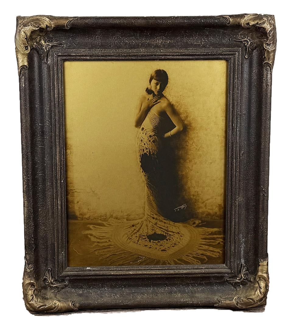 Edward Curtis Anna Mae Wong Orotone Photo (1 of 5)