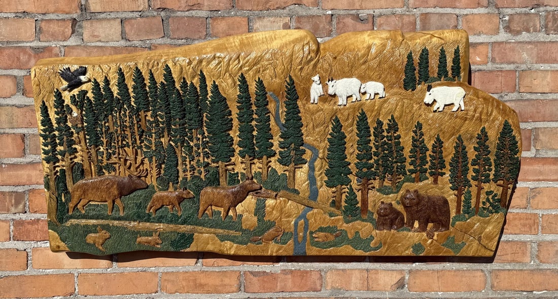 Al Andrews Montana Wood Carving Sculpture (1 of 4)