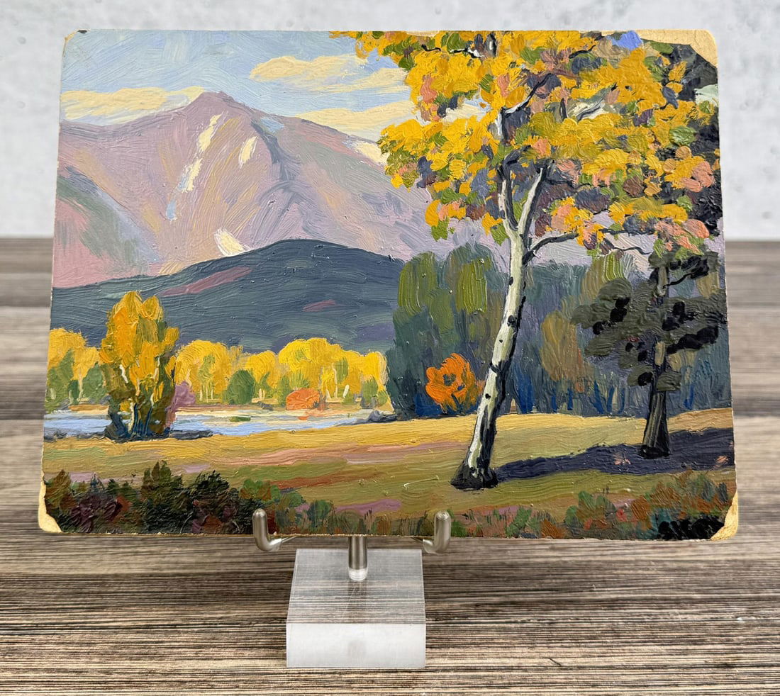 Harold Skene Aspen Colorado Oil Painting (1 of 4)