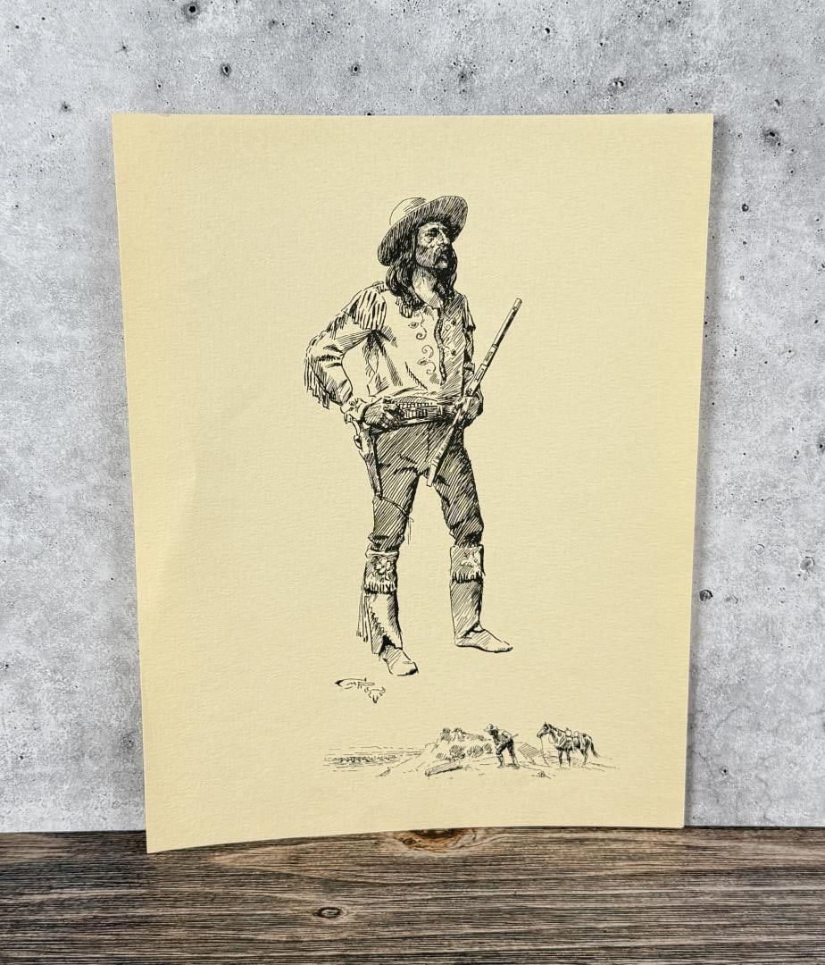 Charles M Russell Print Montana Print (1 of 4)