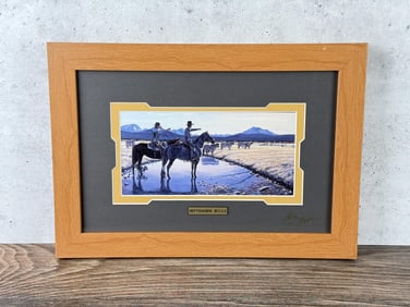 Larry Zabel September Bulls Print