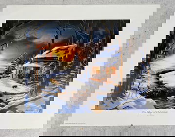 Ron Iverson The Glow of Christmas Print