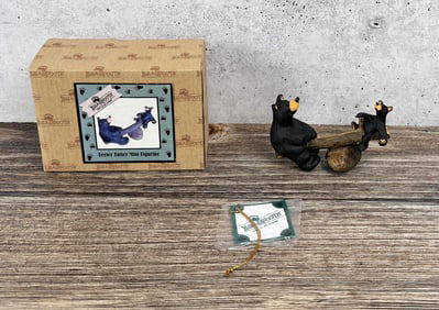 Big Sky Carvers Bearfoots Teeter Totter Bear