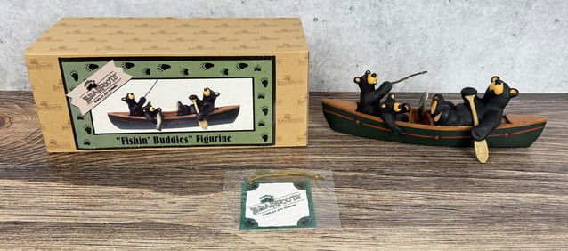Big Sky Carvers Bearfoots Fishin Buddies Bear