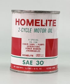 Homelite 2-Cycle Motor Oil Can