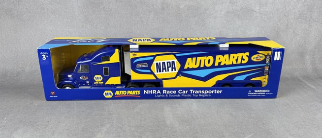 Napa NHRA Race Car Transporter Semi Truck Toy