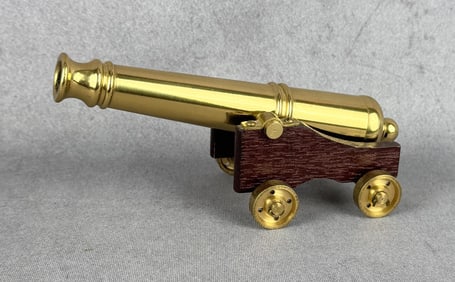 Brass Desk Cannon