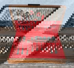 1881 Rogers Oneida Silver Plate Flatware Set