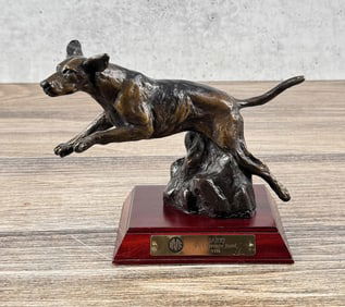 Laurence Isard Hark Bronze Dog
