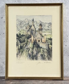 Paul Geissler Etching