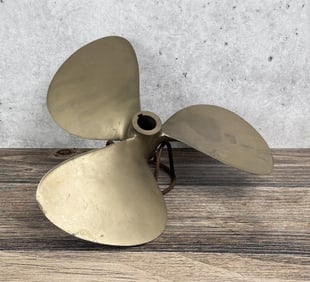 Brass Propeller