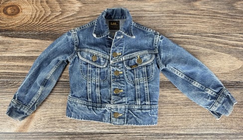 Lee Sanforized Union Made Child Size Denim Jacket