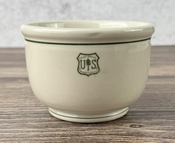 USFS US Forest Service Dining China Bowl