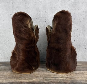Montana Horse Hair Frontier Stagecoach Gloves