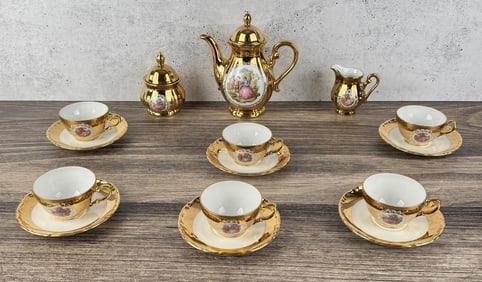 Bavaria Schumann Arzberg Germany Tea Set