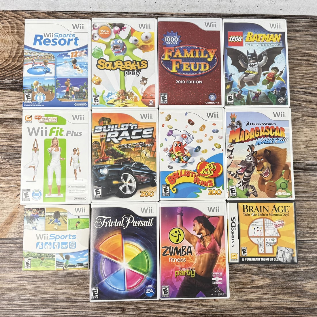 Nintendo Wii Video Games: Missing Wii Sports Resort.