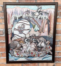 Courtney Blazon Missoula Montana Gouache Painting