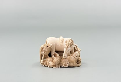 Japanese Zodiac Netsuke Montana Residents Only