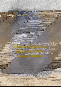 Missoula Montana Bank Bag