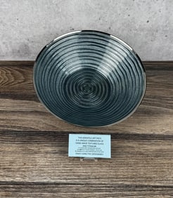 Serveware Glass & Titanium Bowl