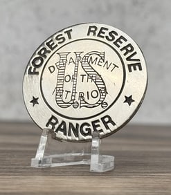 US Department of Interior Forest Reserve Badge