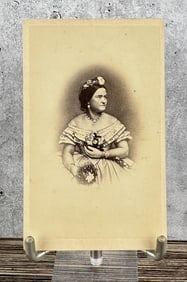 First Lady Mary Todd Lincoln CDV Photo