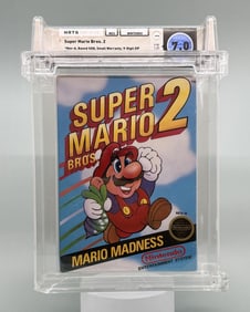 NES Nintendo Super Mario Bros 2 CIB Video Game