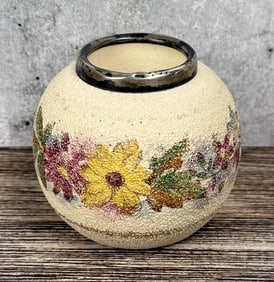 1917 S And S Porcelain Match Holder Striker