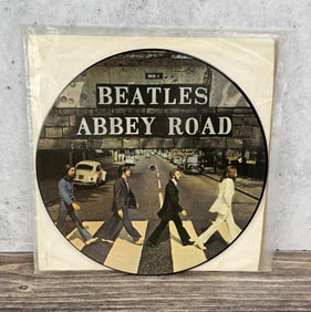 Beatles Abbey Road Record Album Picture Disc LP