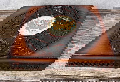 Hupmann Habana Cuba Leather Cigar Box