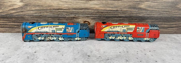 Kanto Toys Choo Choo Tin Litho Train Toys