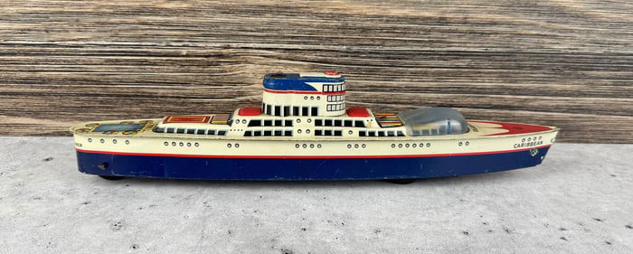 Marx Caribbean Luxury Liner Cruise Ship Toy