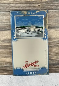 Highlander Beer Missoula Montana Factory Mirror