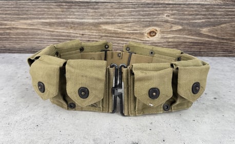 WW2 M1 Garand Cartridge Ammo Belt
