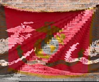 Vietnam War First Marine Division Flag