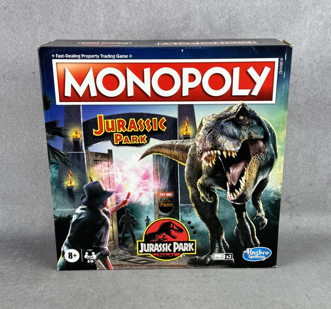 Jurassic Park Monopoly Game New Sealed: New Factory Sealed.