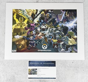 Jondo Overwatch Anniversary Art Nesskain Print