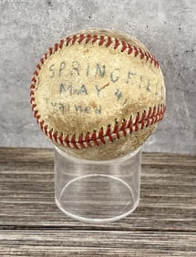 1940 Springfield Rifles Academy Signed Baseball