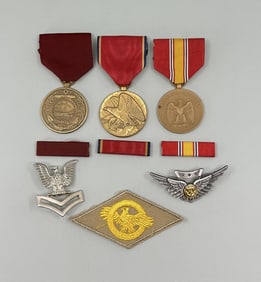 Vietnam War Navy Air Crew Medals and Ribbons